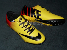 Adidasi Nike Mercurial VICTORY IV Model Fotbal Livrarea Gratuita!!galbem foto