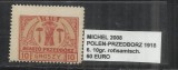 POLONIA - 6. 10GR. ROT \ SAMISCH, Altele