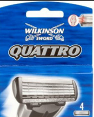 Rezerve Wilkinson Sword Quattro 4 buc. foto