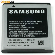 Baterie/AcumulatoR EB494353VU SAMSUNG C6712 Star 2 Duos | i5510 Galaxy 551 | S7320e | S5330 Wave 2 Pro foto