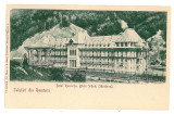 482 - SLANIC MOLDOVA, Bacau, Hotel Racovita, Litho - old postcard - unused, Necirculata, Printata