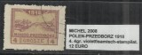 POLONIA - 4. 4GR. VIOLETT \ SAMISCH - STAMPILAT, Altele