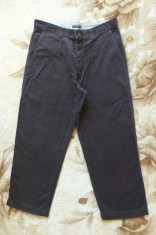 Pantaloni raiati Dockers; marime 32/34: 86 cm talie, 94 cm lungime; impecabili foto