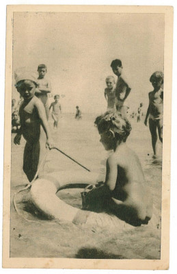 491 - EFORIE, Dobrogea - old postcard - used - 1955 foto