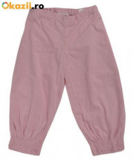 Noi! Pantaloni treisfert roz, marca Noa Noa, fete 11-12 ani foto