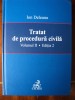 Tratat de procedura civila / Ion Deleanu (vol 2) 2007