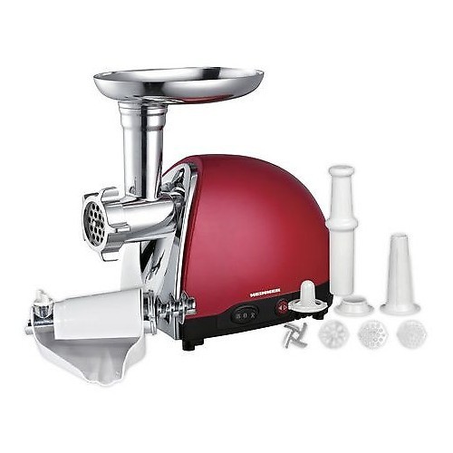 Masina de tocat Heinner MG1500TA-Red, 1500W, adaptor de suc de rosii si carnati foto mare Masina de tocat Heinner MG1500TA-Red, 1500W, adaptor de suc de rosii si carnati foto mare