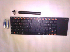 Tastatura HAMA Rapoo Wireless Touchpad E2700 Black foto