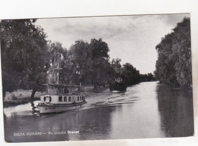 BNK cp Delta Dunarii - Pe canalul Dranov - circulata foto