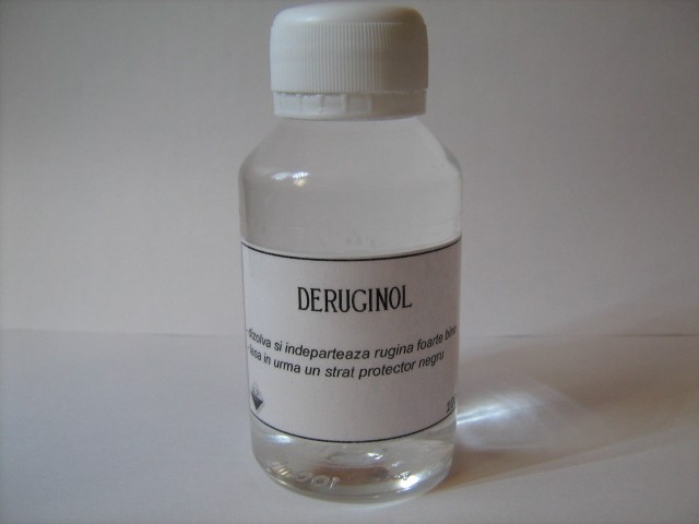 DERUGINOL , FERUGINOL dizolva si indeparteaza rugina , solutie ...