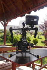 Inchiriez steady giro-stabilizat pe 3 axe pentru DSLR si camere video foto