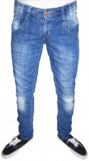 BLUGI CONICI &amp;quot;H&amp;amp;amp;M&amp;quot; - MODEL INTERESANT - SKINNY / SLIM - ( MARIME: 29 ) - TALIE = 80 CM / LUNGIME TOTALA = 105 CM foto