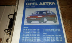 manual intretinere si reparati opel astra F SI G 91-2000 foto