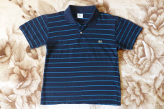 Tricou Lacoste; marime M: 51 cm bust, 55.5 cm lungime, 46 cm intre umeri; 100% bumbac; impecabil foto