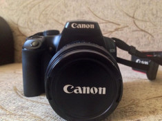 Vand aparat foto DSLR Canon 1000d cu toate accesoriile, pret foarte mic foto