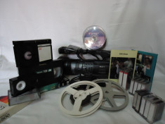 TRANSFER FILM PELICULA 16mm , 8MM standard ,super 8mm pe DVD foto