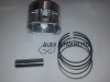 KIT / SET PISTON + SEGMENTI , ATV 250CC /CG250-STANDAR DIAMETRU 67 / BOLT 16 / 4 TIMPI .