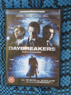 DAYBREAKERS (cu ETHAN HAWKE) - film 1 DVD (original - CA NOU!!!) foto