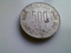 MONEDA 500 LEI 1999 foto