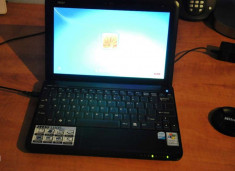 Vand MSI U100, Intel Atom 1.6Ghz, 160Gb HDD, 2Gb Ram, 10&amp;quot; Led display, 6 cell battery foto