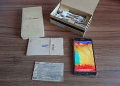 SAMSUNG GALAXY NOTE 3 N9005 32Gb Black | ca NOU | full box, garantie 2016 foto