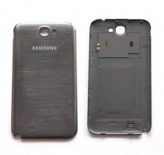 Carcasa capac baterie Samsung Galaxy Note2 N7100 Grey foto