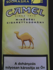 TUTUN CAMEL YELLOW 40 GR--UNIRII--ROND COSBUC--LIBERTY MALL---LIVREZ SI SAMBATA SI DUMINICA foto