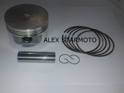 KIT / SET PISTON + SEGMENTI , ATV 250CC /CH250-0.5 DIAMETRU 72.5 / BOLT 17 / 4 TIMPI . foto