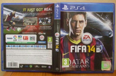 Joc PlayStation 4 PS4 FIFA 14 Original in carcasa cu carticele foto