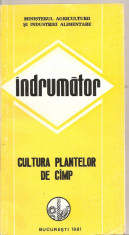 (C5022) INDRUMATOR CULTURA PLANTELOR DE CIMP ( CAMP ), BUCURESTI, 1981 foto