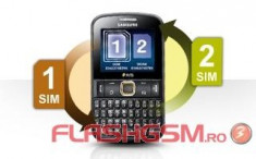 Telefon mobil Samsung Ch@t222 E2222 Dual SIM Black foto