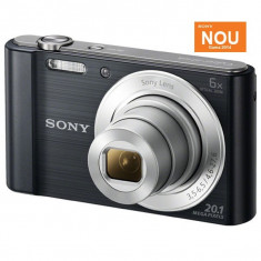 Camera foto digitala SONY DSC-W810, 20.1 Mp, 6x, negru (PRODUS NOU si SIGILAT) foto