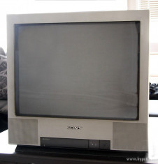 TELEVIZOR SONY TRINITRON FLAT 52 CM KV-21FT2K GRI foto