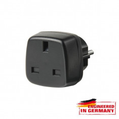 Adaptor priza UK - RO HAMA 149816 (PRODUS NOU si SIGILAT) foto