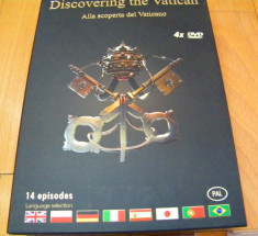 &amp;quot;Discovering the Vatican&amp;quot; 4 DVD- 14 episoade foto