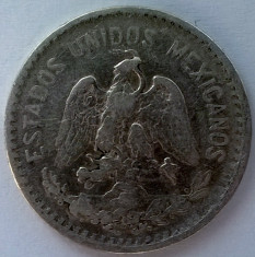 Moneda - Statele Unite Mexicane - 20 Centavos 1906 - Argint foto