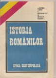 (C4991) ISTORIA ROMANILOR. EPOCA CONTEMPORANA. EDITURA PORTO-FRANCO - GALATI, 1992