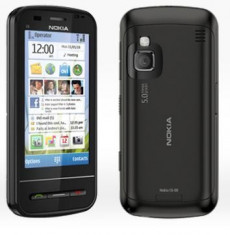 Nokia C6-00 black nou nout sigilat la cutie 0min,24luni garaoate accesoriile oferite de producator,functional orice retea!!PRET:110euro foto