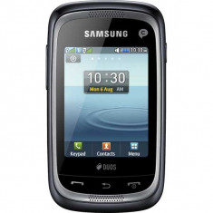 Telefon mobil Dual Sim SAMSUNG Champ Neo Duos C3262, Blue Black (PRODUS NOU si SIGILAT) foto