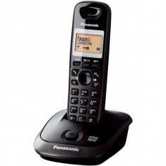 Telefon DECT PANASONIC KX-TG2521FXT, digital, 50 memorii, 300m, speaker, negru (PRODUS NOU si SIGILAT) foto