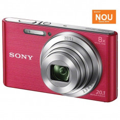 Camera foto digitala SONY DSC-W830, 20.1 Mp, 8x, roz (PRODUS NOU si SIGILAT) foto