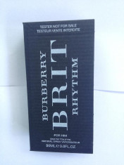 Parfum Burberry Brit Rhythm Eau De Toilette 90 ml , pentru barbati TESTER foto