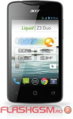 Telefon mobil Acer Liquid Z3 Duo Rock Black foto