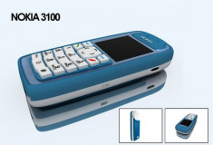 NOKIA 3100 - NOU - GARANTIE 12 LUNI - SIGILAT IN CUTIE - BLUE foto