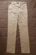 Pantaloni skinny Zara Basic; marime 38: 80 cm talie, 91 cm lungime; ca noi foto