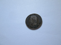 UN CENTIME 1854 MA NAPOLEON III foto