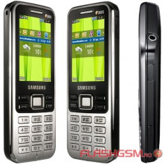 Telefon mobil Samsung C3322 Dual SIM Metallic Black foto