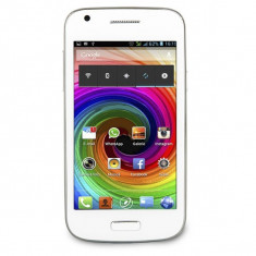 Smartphone Dual Sim E-BODA Sunny V38S, 3.75&amp;quot;, 3.2MP, Dual Core, White (PRODUS NOU si SIGILAT) foto