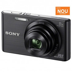 Camera foto digitala SONY DSC-W830, 20.1 Mp, 8x, negru (PRODUS NOU si SIGILAT) foto