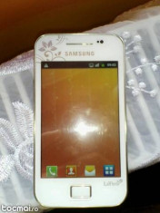 Samsung galaxy ace white la fleur 5830i foto